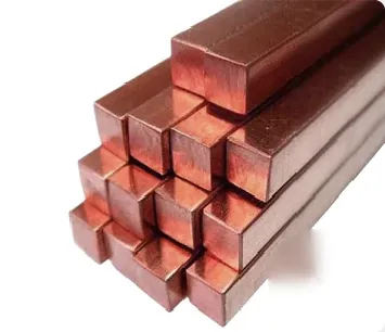 Stacked copper alloy ingots